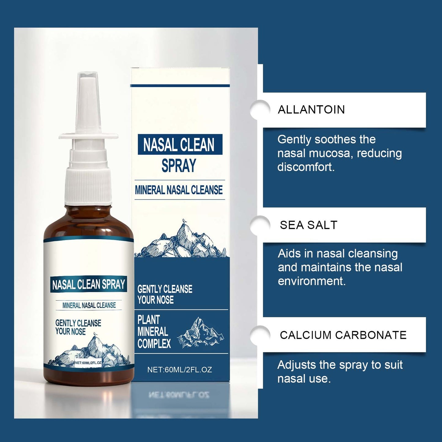 🔥LAST DAY 50% OFF !!🎁Nasomin Nasal Iodine – Nasal Cleanse– Neutralize Nose