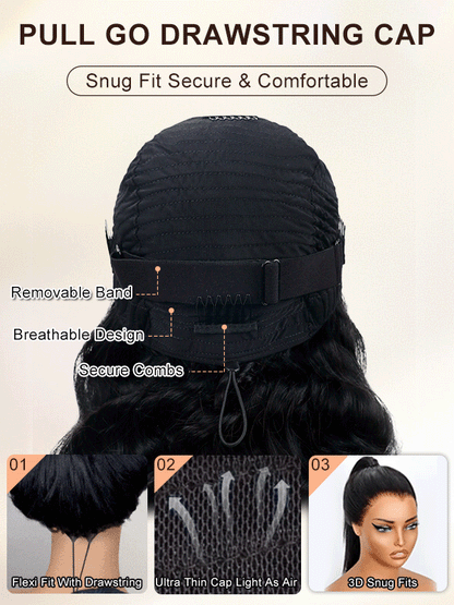 🔥Hot Sale 50% Off🎁Crazy Sale | Recommend 18"-32" Loose Deep Wave 13x6 Full Lace Frontal Wig No Code Needed