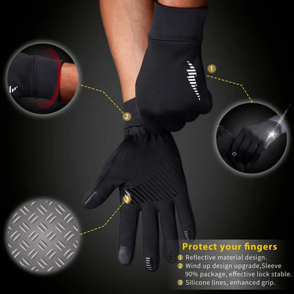 🔥LAST DAY 60% OFF !!🎁Windproof Touchscreen Winter Gloves – Waterproof Warmth with Puncture-Resistant Protection