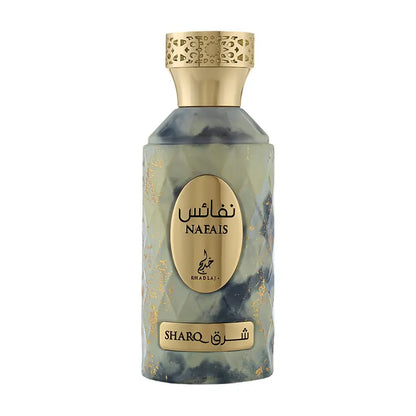 🔥LAST DAY SALE 40% OFF🔥Khadlaj Nafais Sharq for Unisex Eau de Parfum Spray, 3.4 Ounce