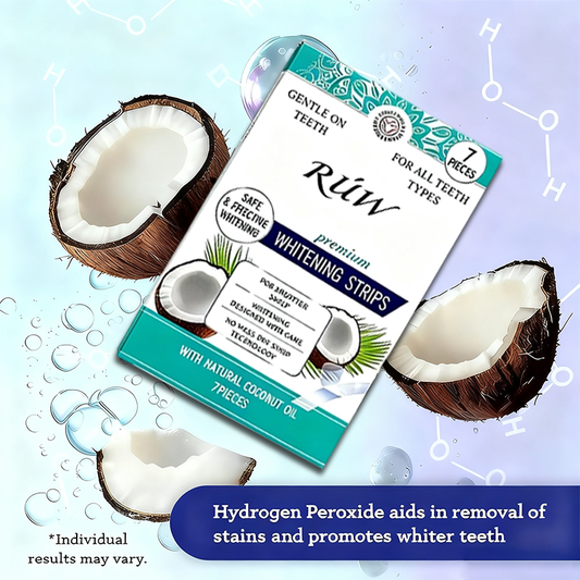 🔥Hot Sale 50% Off🎁2-Weeks Whitening Strips (14 Packets | 2 Strips per Pack) – Enamel-Safe for Sensitive Teeth, Featuring Non-Slip Dry Strip Tech