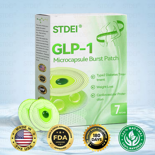 🔥Hot Sale🎁GLP-1 Microcapsule Burst Patch——👩‍⚕️A Breakthrough in Weight Loss and Blood Sugar Management💪