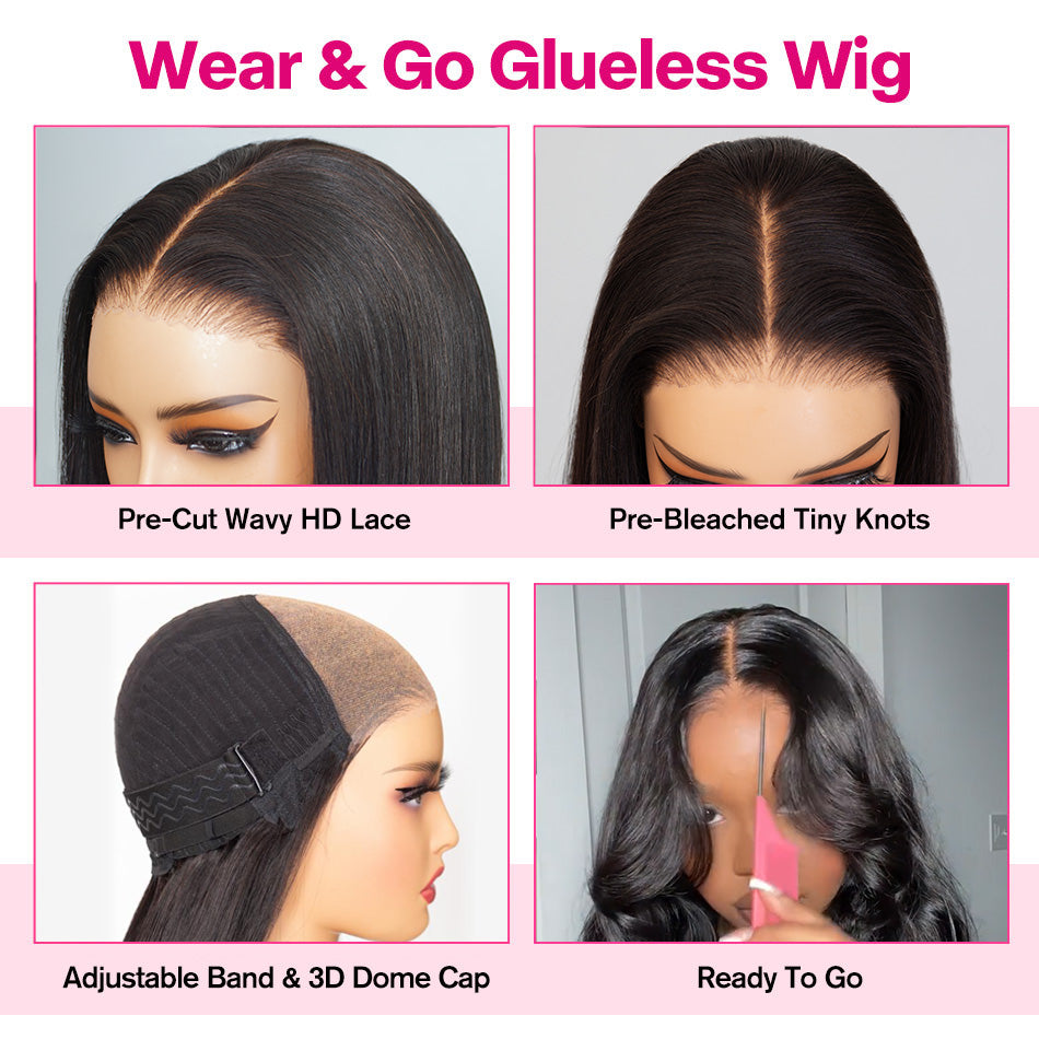 🔥Final 3 Hours: 50%OFF🔥 Glueless Butterfly Layered Wig Loose Wave 13x4 HD Lace Human Hair Wig