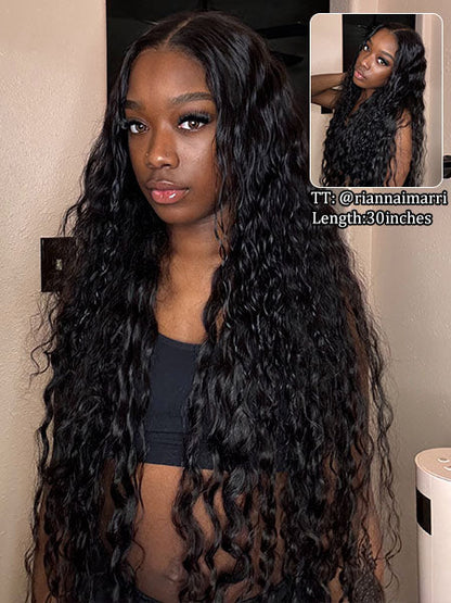 🔥Hot Sale 50% Off🎁Crazy Sale | Recommend 18"-32" Loose Deep Wave 13x6 Full Lace Frontal Wig No Code Needed