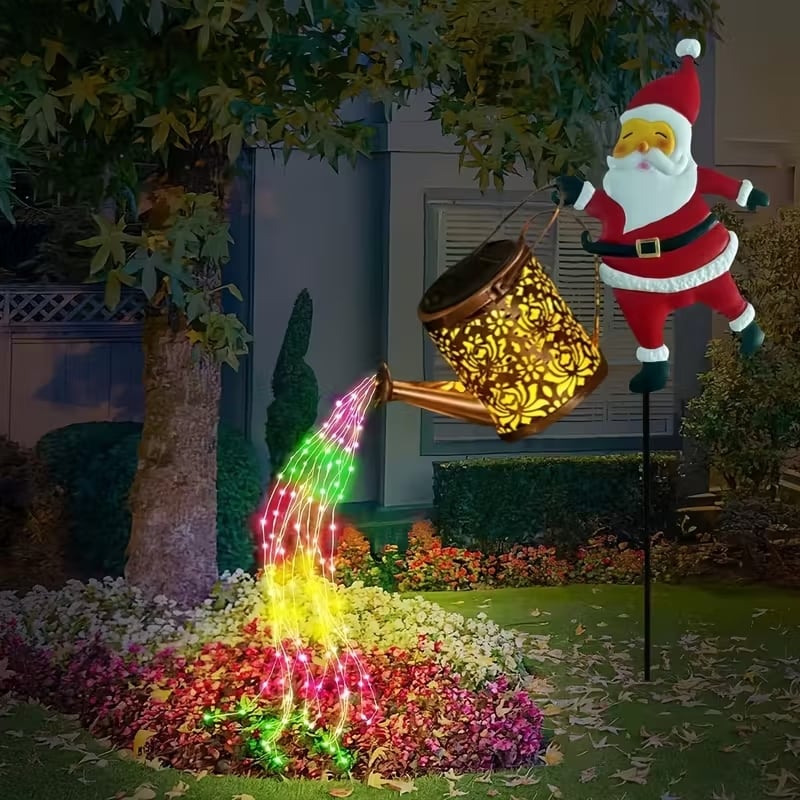 🎅Christmas Sale 50% OFF!!🎄50K+ SOLD! 🎁✨Christmas Solar Kettle Light & Lantern Garden Decor Collection💕
