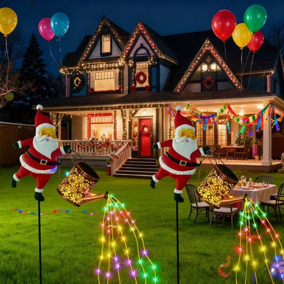 🎅Christmas Sale 50% OFF!!🎄50K+ SOLD! 🎁✨Christmas Solar Kettle Light & Lantern Garden Decor Collection💕