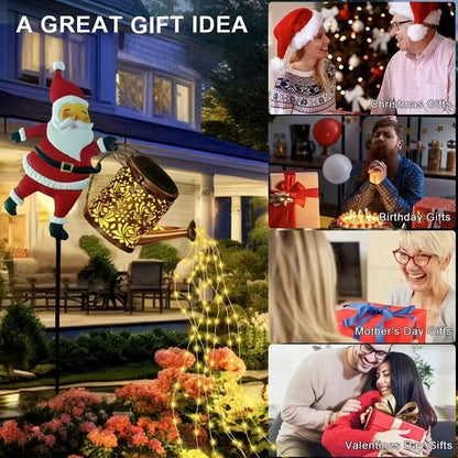 🎅Christmas Sale 50% OFF!!🎄50K+ SOLD! 🎁✨Christmas Solar Kettle Light & Lantern Garden Decor Collection💕