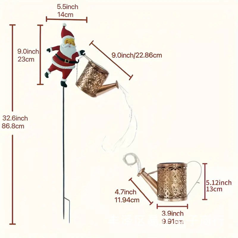 🎅Christmas Sale 50% OFF!!🎄50K+ SOLD! 🎁✨Christmas Solar Kettle Light & Lantern Garden Decor Collection💕